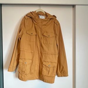 Market and Spruce Kathleen Utility Jacket Yellow